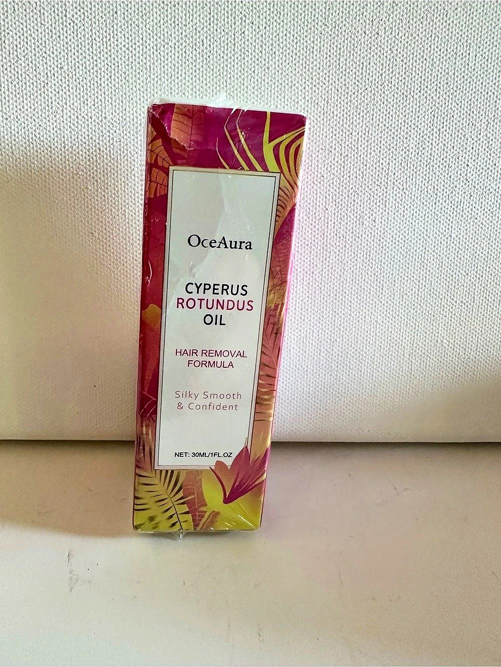 OceAura Cyperus Rotundus Oil Hair Removal Formula Pink NWT
